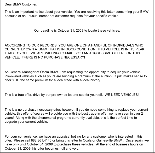 BMW-email